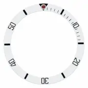 BEZEL INSERT FOR 40MM INVICTA 8926C PRO DIVER AUTOMATIC WATCH TOP QUALITY SILVER