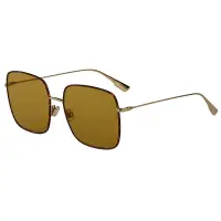 在飛比找Yahoo奇摩購物中心優惠-Dior 太陽眼鏡(金色)STELLAIRE1-06J
