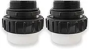 Dicsley 4 Pcs PVC Hi Temp Union