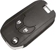 TPHJRM Blank Remote Flip Folding Car Key Shell Case 2/3/4 Buttons,for Nissan Altima Maxima Sentra Versa
