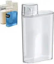 Furtryvl Fabric Softener Dispenser | Laundry Detergent Storage and Dispenser | Fabric Softener Organizer and Refillable Bottle for Washing Powder