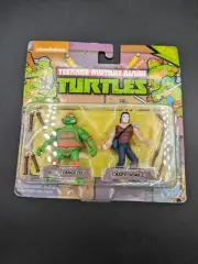 Teenage Mutant Ninja Turtles MICHELANGELO & CASEY Sealed Classic Collection
