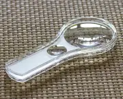 Wholesale 10pcs 3X 45mm Pocket PMMA Magnifying Glass for Kids Teaching Education