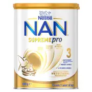 Nestle NAN SupremePro 3 Toddler Milk Drink (From 1 Year) 800g (Limit 3 per order)
