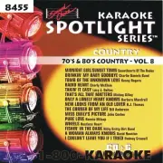 SOUND CHOICE KARAOKE 70's & 80's COUNTRY v.8 cdg CD+G SC8455 RARE 15 SONG OOP