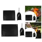 Camping Fire Pit Mat Outdoor Fireproof Blanket Portable with Carry Bag Flame