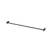 Phoenix 900mm Matte Black Aplo Single Towel Rail