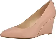 [NINE WEST] Women's Cal9x9 Pump, Barely Nude 110, 7