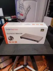 DIGITNOW Dual Monitor KVM Switch HDMI 2 Port, UHD 4K-60Hz Extended Display