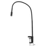 JY UV LED Desk Light Nail Lash Lamp With Flexible Gooseneck Clamp Foot Pedal Con