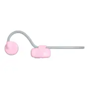 myFirst Headphones BC Wireless Lite Open-Ear Bone Conduction Headphones for Kids Pink