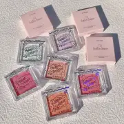 Matte Monochrome Blush Palette Brightening Face Makeup Cheek Tint Women