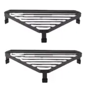 Furnace Angle Frame Wrought Iron Triangular Iron Frame Shelf Pot Rack9888