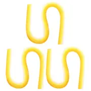 360 Pcs 540 x 3mm Rainbow Quilling Strips Paper, Gradient Light Yellow