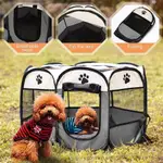 FOLDABLE PET PLAYPEN TENT DOG CAT FENCE PUPPY EXERCISE P