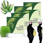 Naveta Barley Grass Powder, Barley Grass Powder, Barley Grass Powder Organic, Naveta Pure Organic Barley, Organic Barley Grass Juice Powder, Barley Tea (100Bag/5Box)