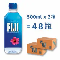 在飛比找PChome24h購物優惠-FIJI斐濟天然深層礦泉水-500毫升24入*兩箱