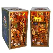 3D Wood Magic Series Buckle Book Nook Dollhouse DIY Puzzle Toy Kit for Christmas