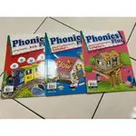 全新 翰林 國小 英語 PHONICS PLUS 短母音 長母音 字母特殊組合（1）（2）1書附2CD（共4書+8CD)