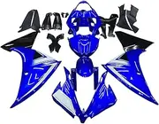 Areyourshop Motorcycle Fairing Injection Fairing Set Fit for Ya-ma-ha YZF 1000 R1 2012-2014 Fairing Kit Injection Mold ABS Plastic Bodywork Fairings Pre-Drilled Holes Easy Installation