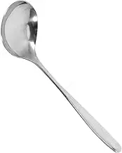 SHOWERORO Soup Ladle Kitchen Spoon for Cooking Serving and Stirring Comfortable Grip Design for Noodles Rice Chili and Gravy