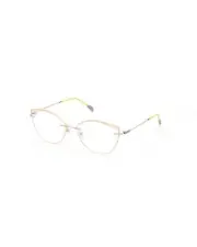 Emilio Pucci Cat Eye Metal Eyeglasses Women Gray Frames
