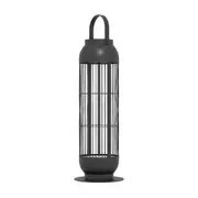 Havana Outdoors Portaheat 1000 Electric Heater Patio Stainless Steel Black