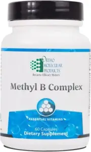 Ortho Molecular - Methyl B Complex - 60 Capsules NEW