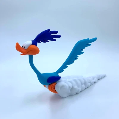 Looney Tunes Road Runner Figure 3D Printed Handmade Novelty Collectable Gift