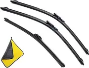 Car Windshield Wiper Blades Compatible For Ford Escape MK3 Kuga MK2 C520 Rear Wiper Blades Soft Rubber Auto Front Windscreen