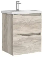 WS Bath Collections Menta C50 Menta 20" Wall Mounted Single Basin - MultiColor