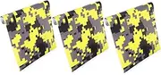 NOLITOY 3pcs Camouflage Film Durable Vinyl Sticker for Automotive Personalization Easy Self Adhesive Installation for Dashboard Protection and Car Decor