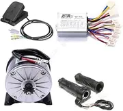 YC Yier 36V 350W Brush Motor Speed Controller Throttle Grips & Foot Pedal for DIY Electric Bicycle Scooter Go Kart ATV E Bike Drift Trike Pit Dirt Bike Mini Bike