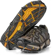 Walk Traction Cleats - 360-Degree Grip on Snow, Ice, & Multi-Terrain Surfaces -