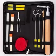 XUYIYUE Professional Piano Tuning Kit Piano Tuning Hammer and Mute kit Piano tuning Kit 12 pieces