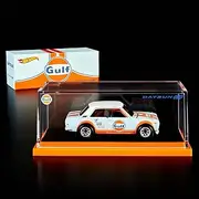 [Hot Wheels] RLC Collectors Exclusive Gulf Datsun 510 Limited Edition 1:64 Scale Die-Cast Metal Toy Car Model