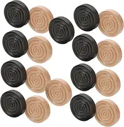 CIYODO 24pcs Wooden Checkers Wooden Checkers Solid Wood Chess Boards Board Game Accessories Chess Accessories Backgammon Sports Wood Checkers Game Board Games Checkers