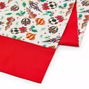 MacKENZIE CHILDS CHRISTMAS HOLIDAY DECK THE HALLS TABLE RUNNER new in package