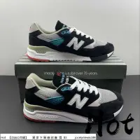 在飛比找蝦皮購物優惠-【Hot】 New Balance 998 黑灰藍 紐巴倫 