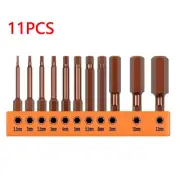 1 4Hex Head Wrench Drill Bit Set 65mm Screwdriver Metric Steel Hotsale