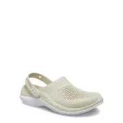 Crocs Unisex LiteRide 360 Water Shoe Clog Sandal - BONE WHITE - MENS 6 WOMENS 7