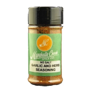 Marshalls Creek Spices Garlic & Herb Seasoning No Salt Mini Jar