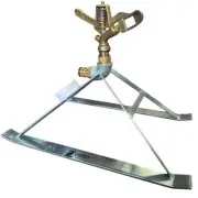 ZORRO Brass Full 360o Maxi-Flow Sprinkler on Heavy Duty Steel Skid 18mm