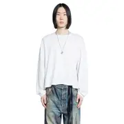 [ANN DEMEULEMEESTER] Emil ''Infinite Feathers'' Long Sleeve t-Shirt White