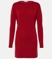 [Max Mara] Max Mara Eridani wool minidress UK 14 red