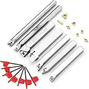 21pcs 12mm Turning Tool Holder Lathe Boring Bar Carbide Wrench Set Durable Turning Tool