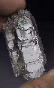Double Terminated Etched Quartz With Chlorite And Hematite Inclusions
