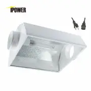 iPower 6 Inch Air Cooled Reflector Hood for HPS MH Grow Light 1-2-Pack