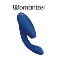 在飛比找PChome24h購物優惠-德國 Womanizer Duo2 震動吸吮愉悅器 | 藍莓