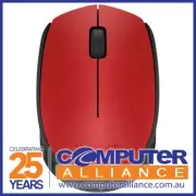 Logitech M171 Compact Wireless Mouse Red